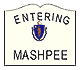 Entering Mashpee